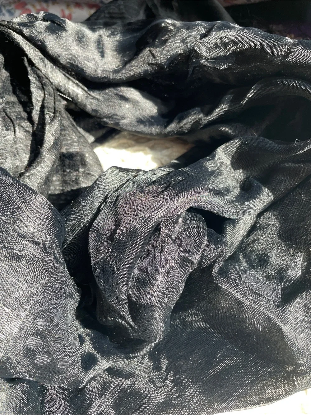 VTG SILK JACQUARD SCARF